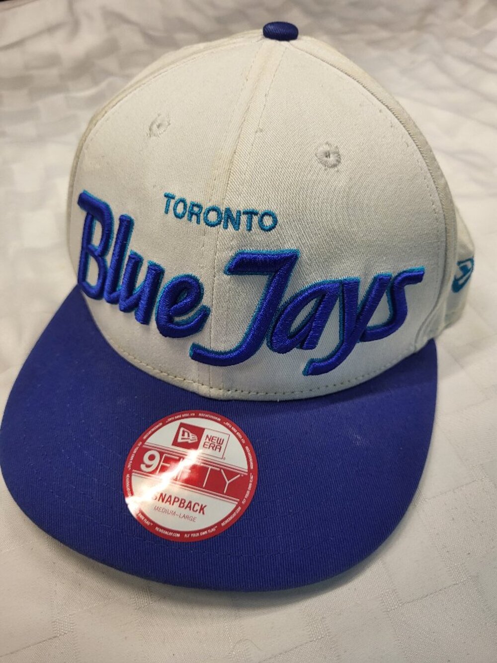 Toronto Blue Jays Snapback Baseball Cap - Medium to Large Size